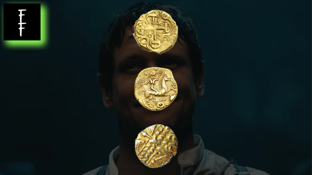 THREE GOLD COINS