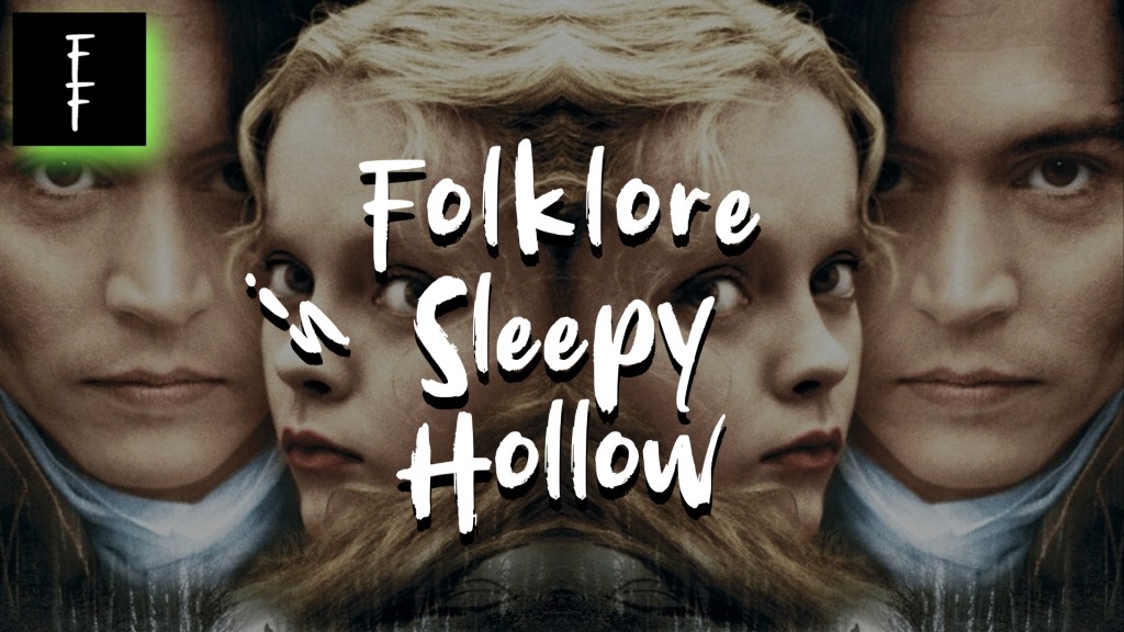 christina ricci and johnny depp in sleepy hollow, mirrored