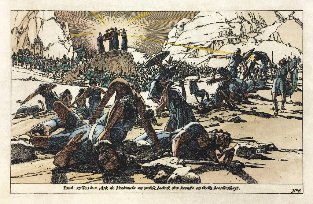 raiders prop book print ark of the covenant