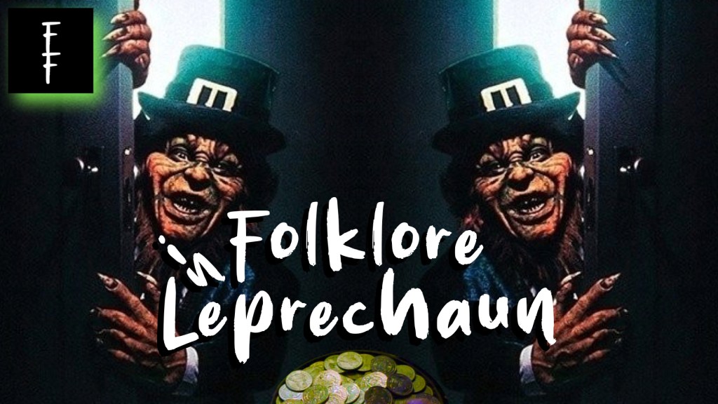 two scary leprechauns mirrored