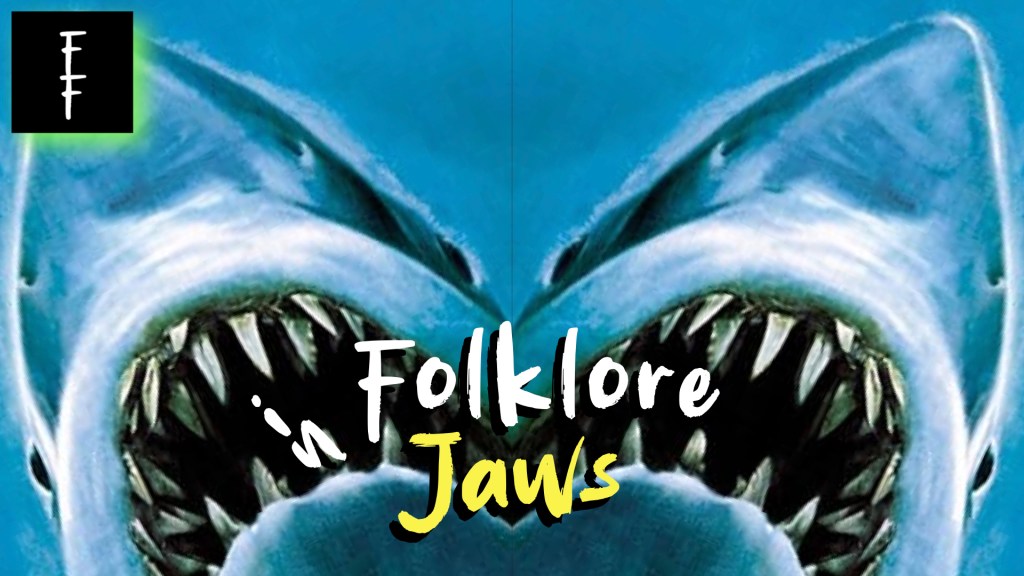 two sharks, great whites, big teeth